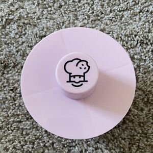 Crumbl Cookie Cutter - Pink Original Logo 4-Way Slicer